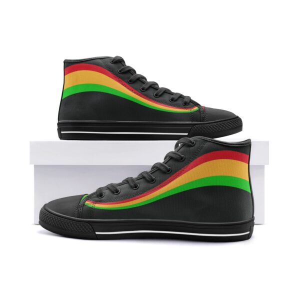 Unisex High Top Canvas Shoes - Image 5