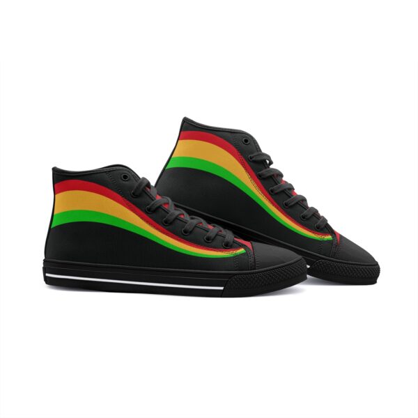 Unisex High Top Canvas Shoes - Image 6