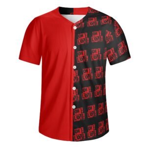 Men's Short Sleeve Baseball Jersey