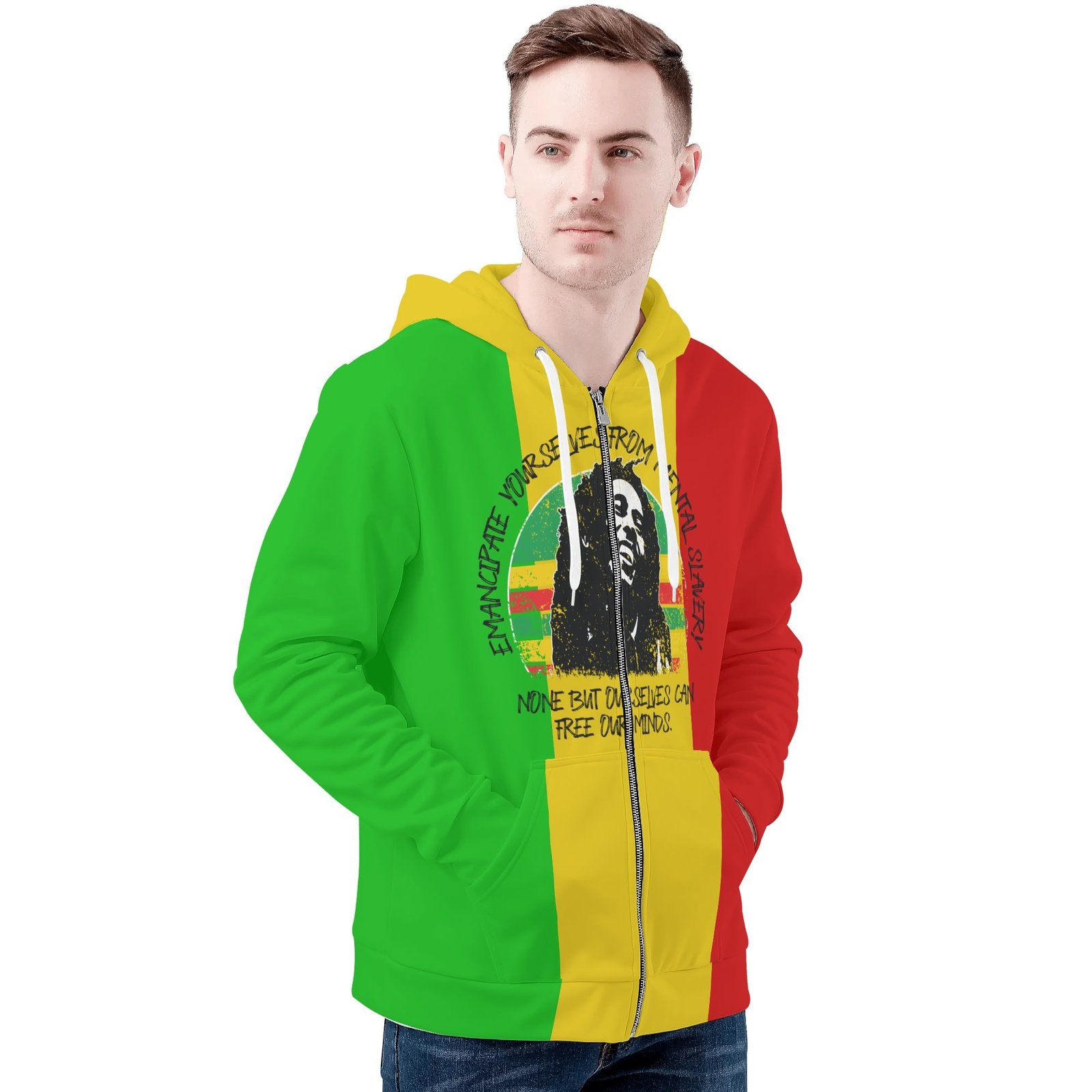 Unisex Lion Camo Hoodie - Image 2