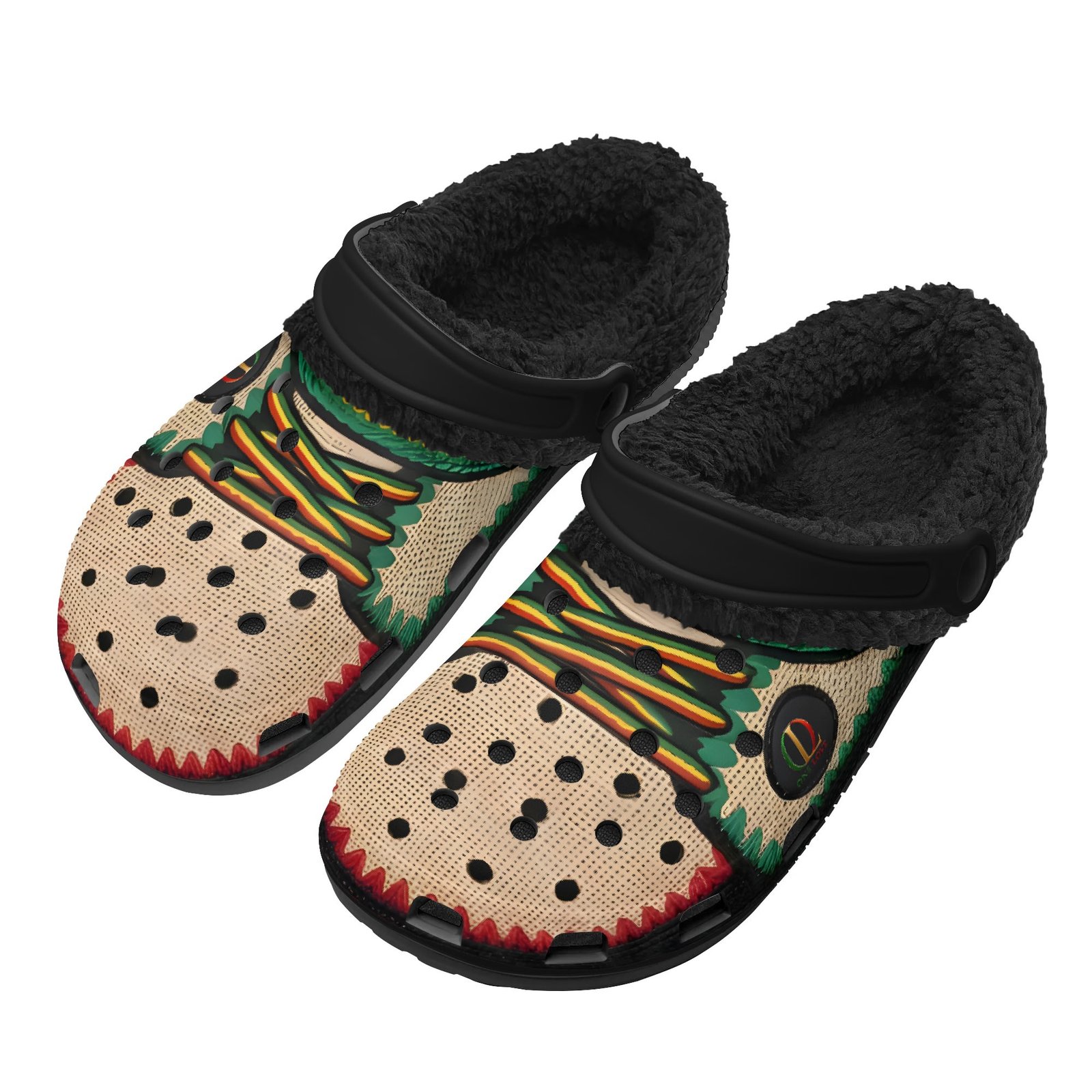 Unisex One Love Warm Slippers with Fleece Inner Lining, Perfect for Indoor and Outdoor Activities - Image 2