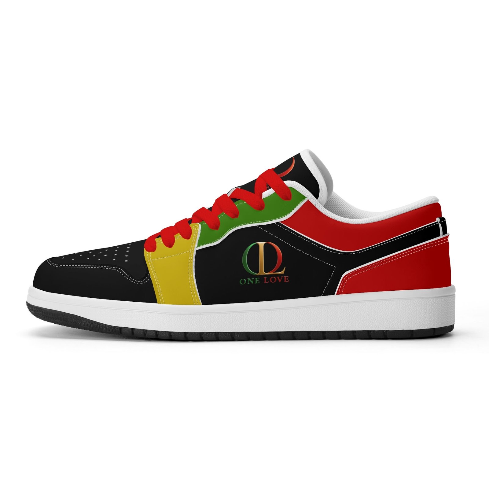 Men One Love Kicks (Green, Gold, Red) - Image 2