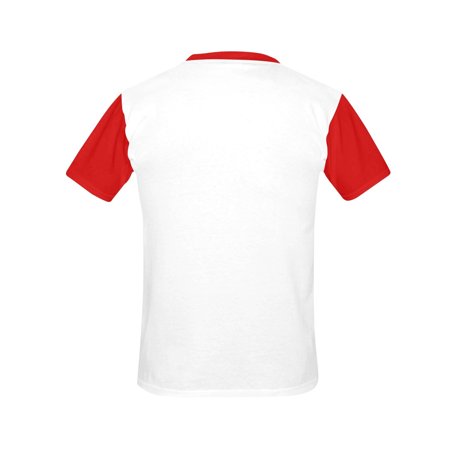 jesus white and red tee Women's All Over Print Crew Neck T-Shirt (Model T40-2) - Image 4