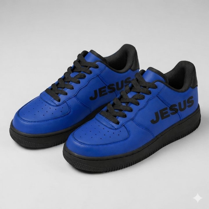 Stylish Women's Jesus Sneakers with Removable Insole - Image 2