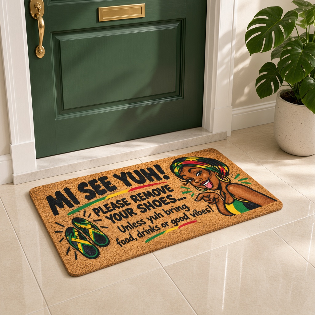Jamaican Mi See Yuh — Doormat